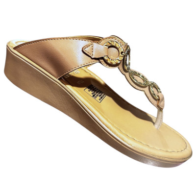 Romulo sandalia Natural Almendra Mujer Talla 35 Ref 7149 